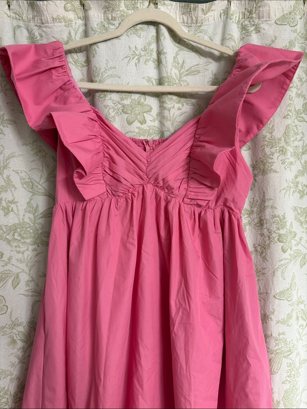Entro Pink Ruffled Dress - Picture 3 of 6